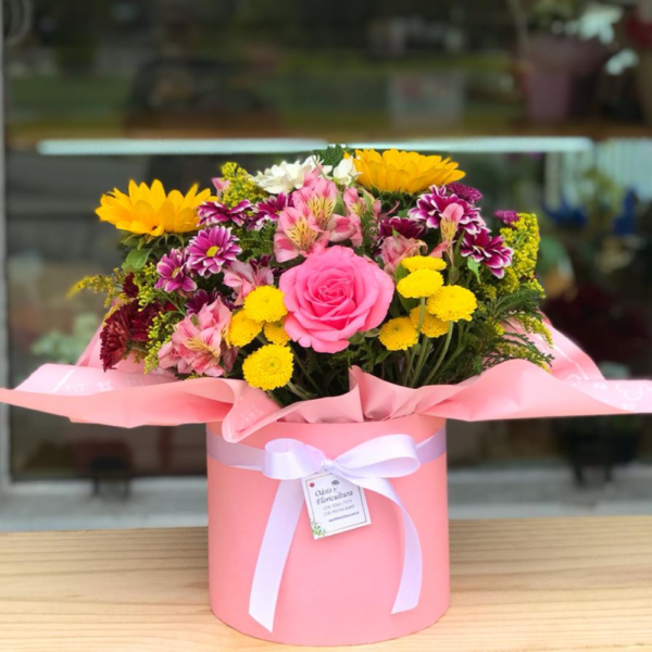 box de flores do campo