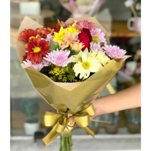 buquê mix de flores