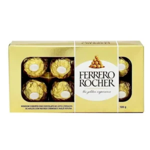 caixa de bombons ferrero rocher 8 unidades